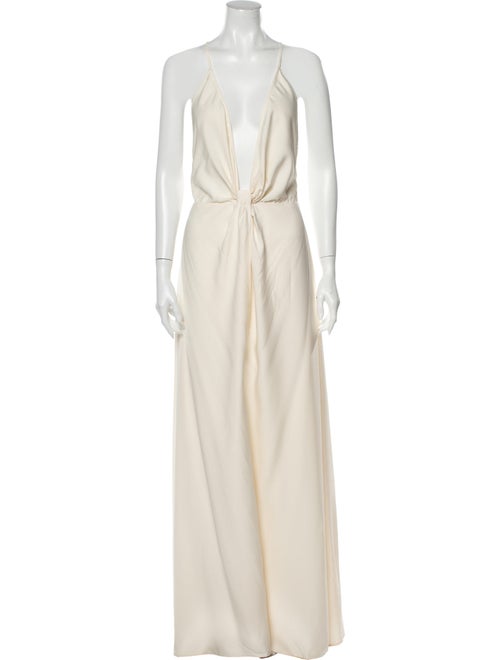 Reformation Silk Long Dress