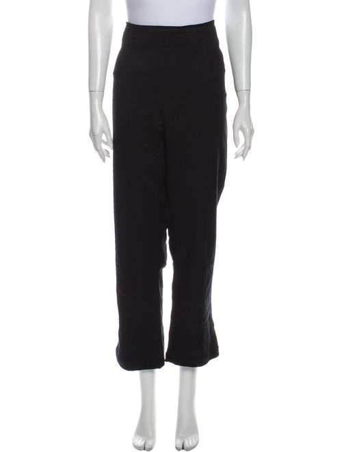 Reformation Wide Leg Pants Black