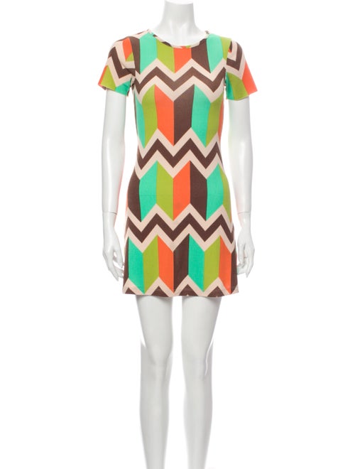 Reformation Printed Mini Dress