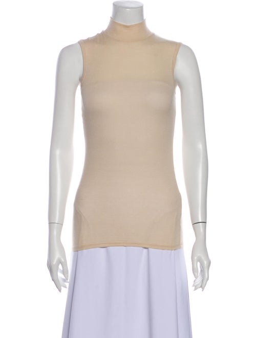 Reformation Turtleneck Sleeveless Top