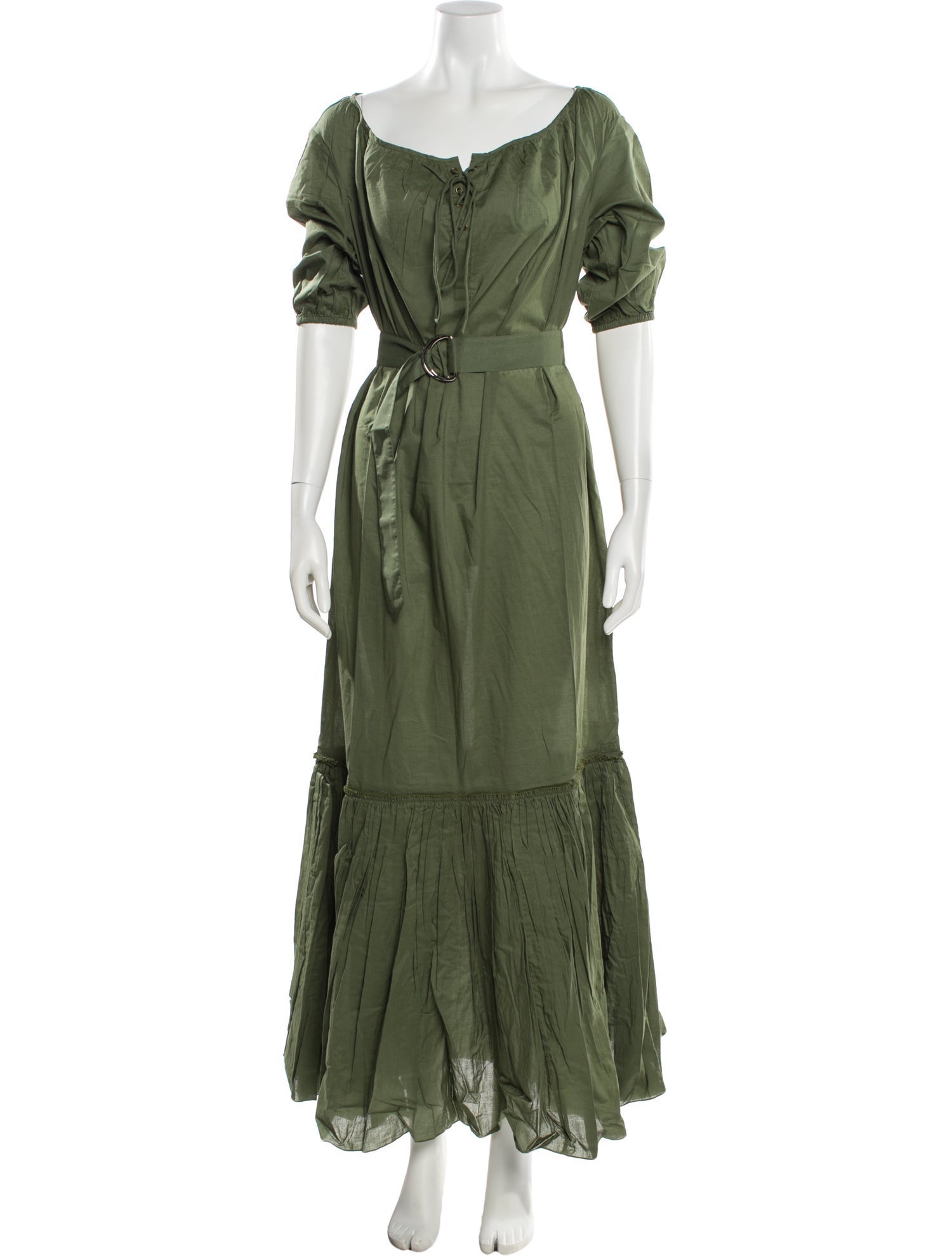 Room 502 Scoop Neck Long Dress