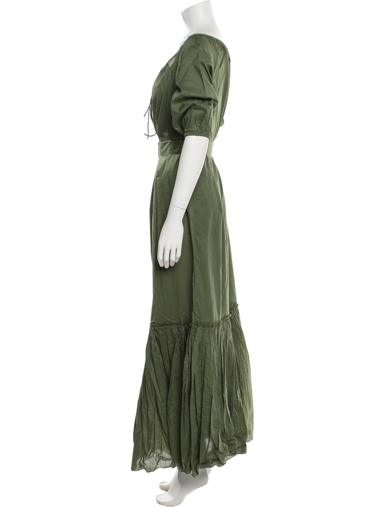 Room 502 Scoop Neck Long Dress