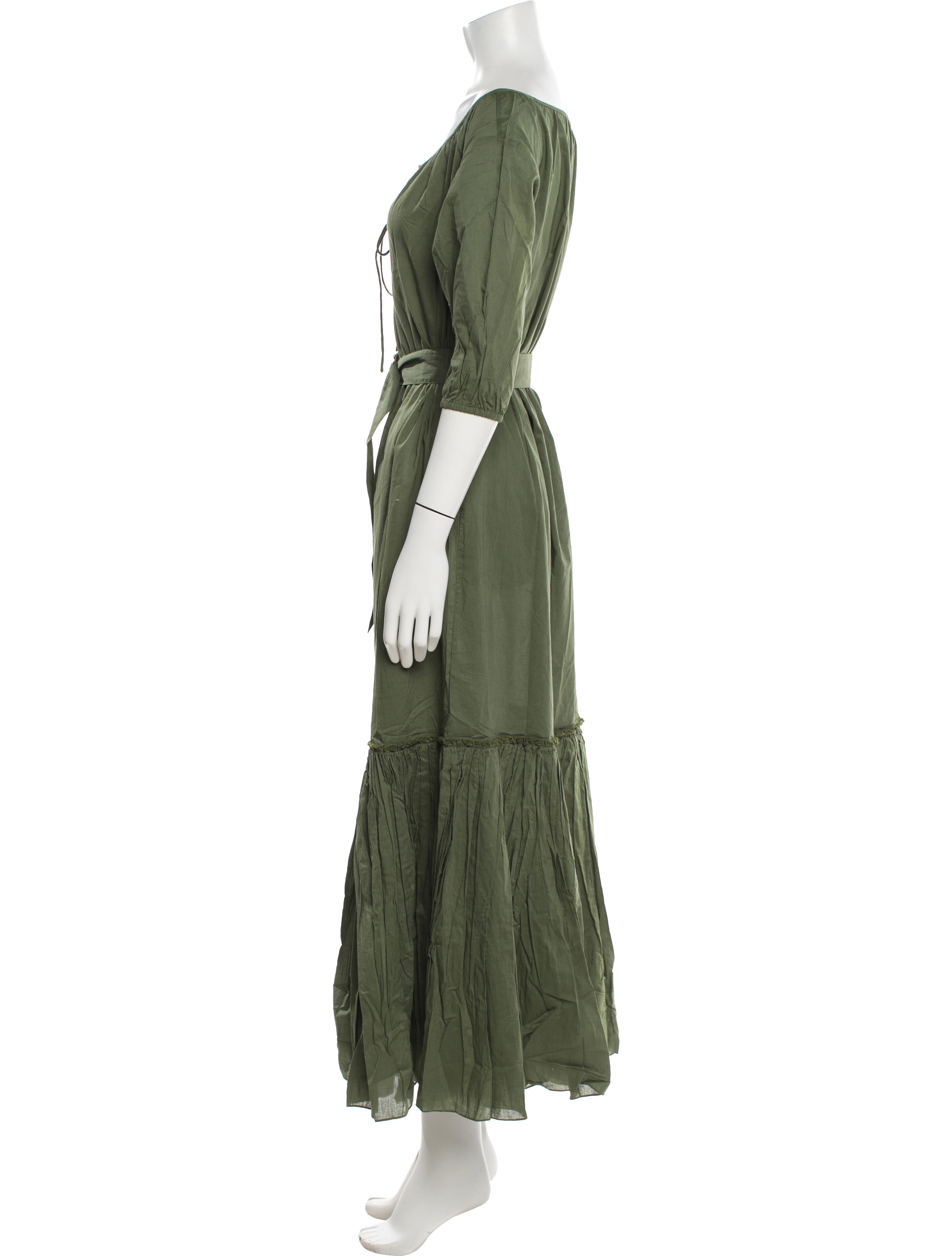 Room 502 Scoop Neck Long Dress