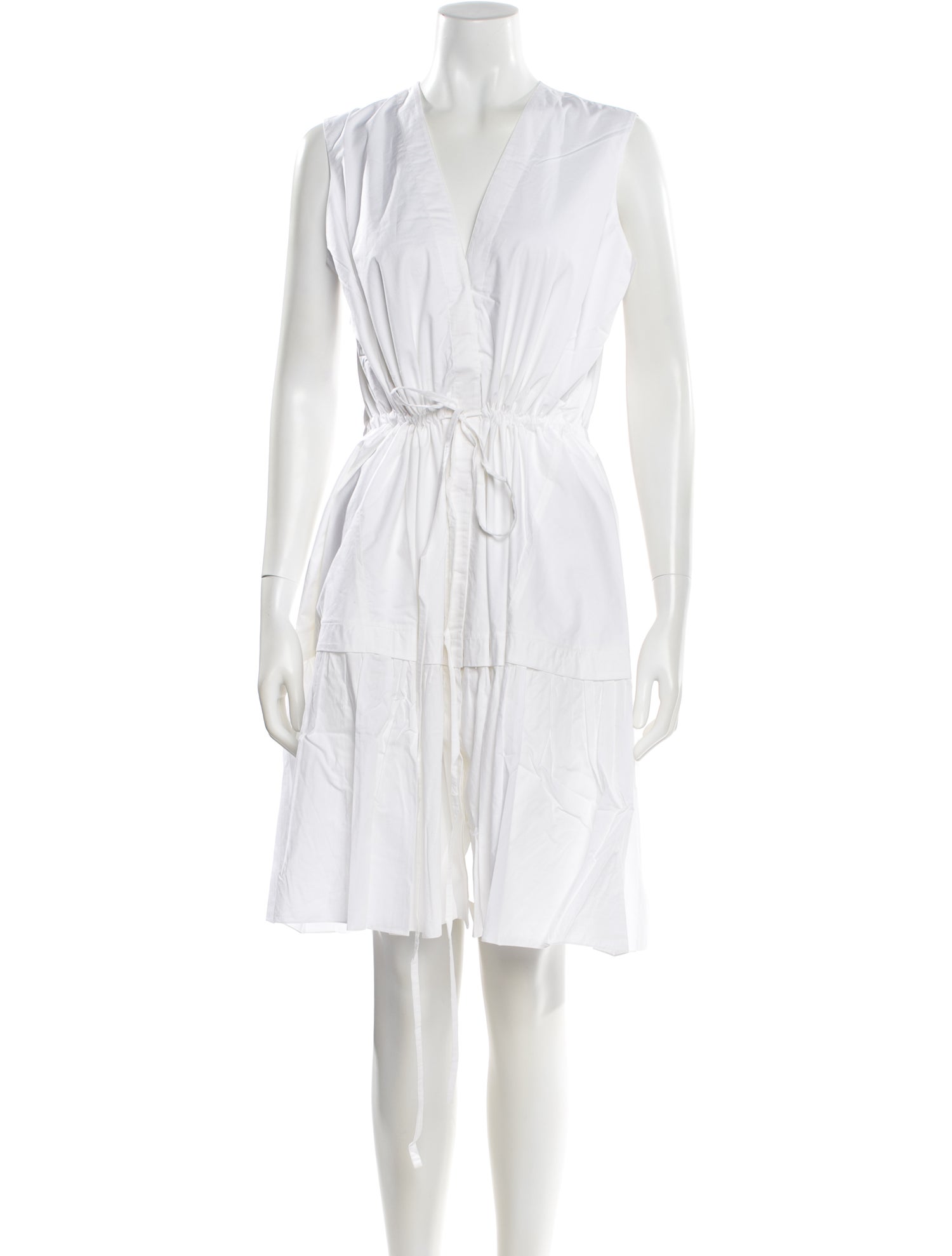 Room 502 V-Neck Knee-Length Dress