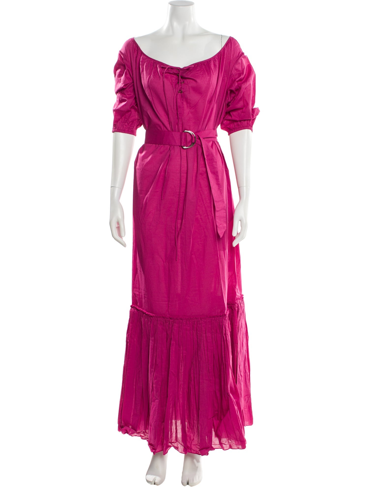 Room 502 Scoop Neck Long Dress