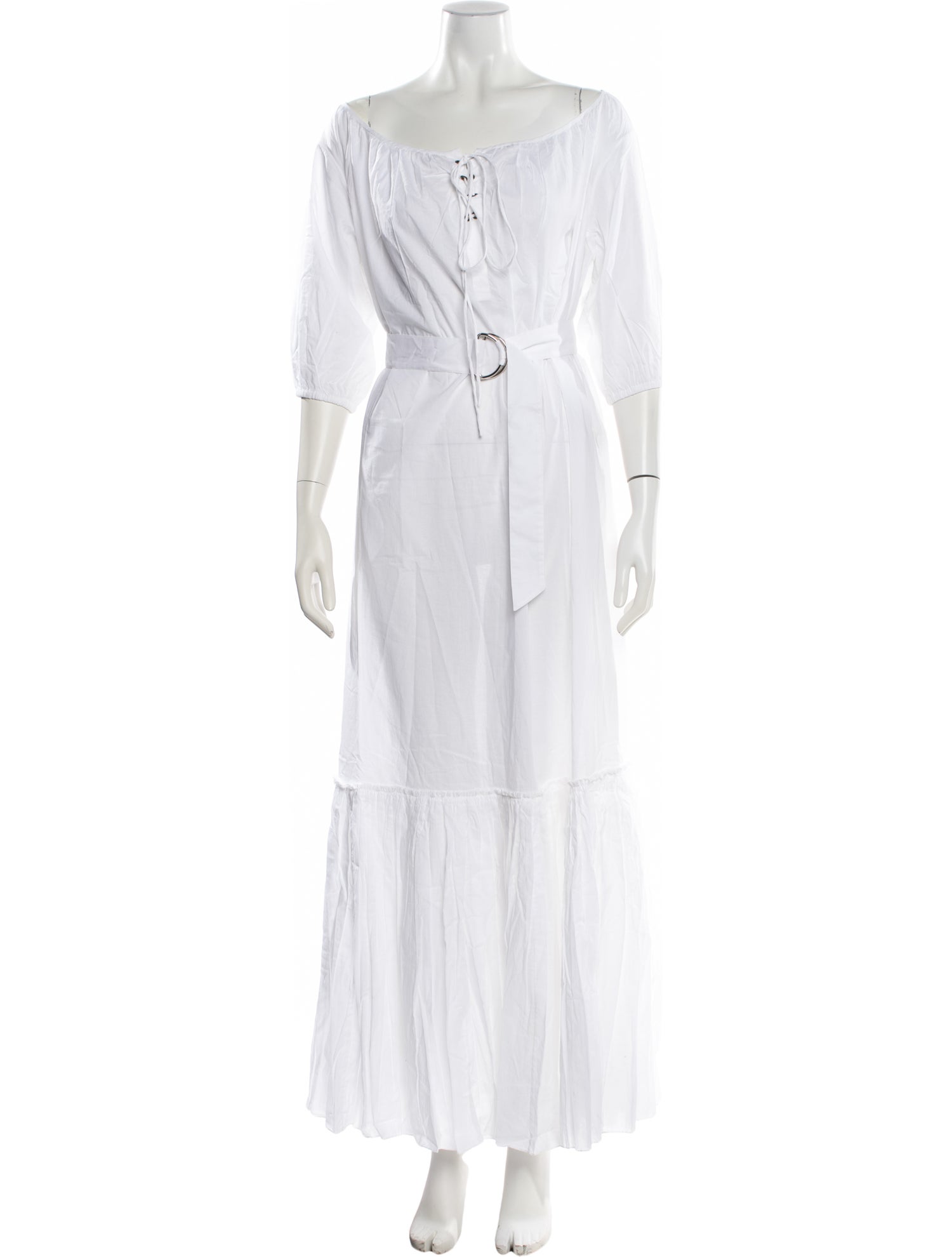 Room 502 Scoop Neck Long Dress