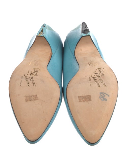 Rosina Ferragamo Schiavone Leather Pumps