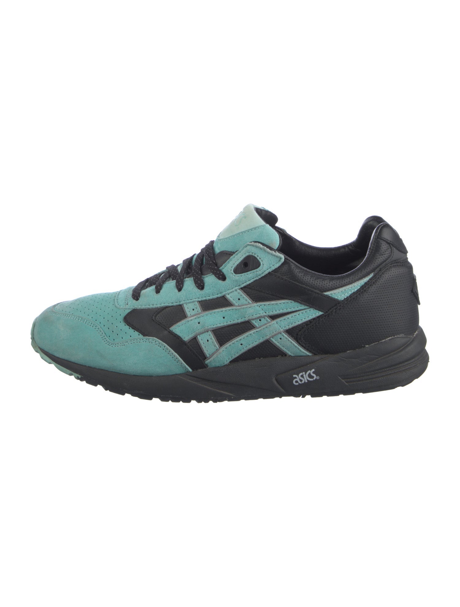 Ronnie Fieg x Asics Suede Colorblock Pattern Athletic Sneakers
