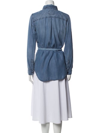 Rails Long Sleeve Button-Up Top