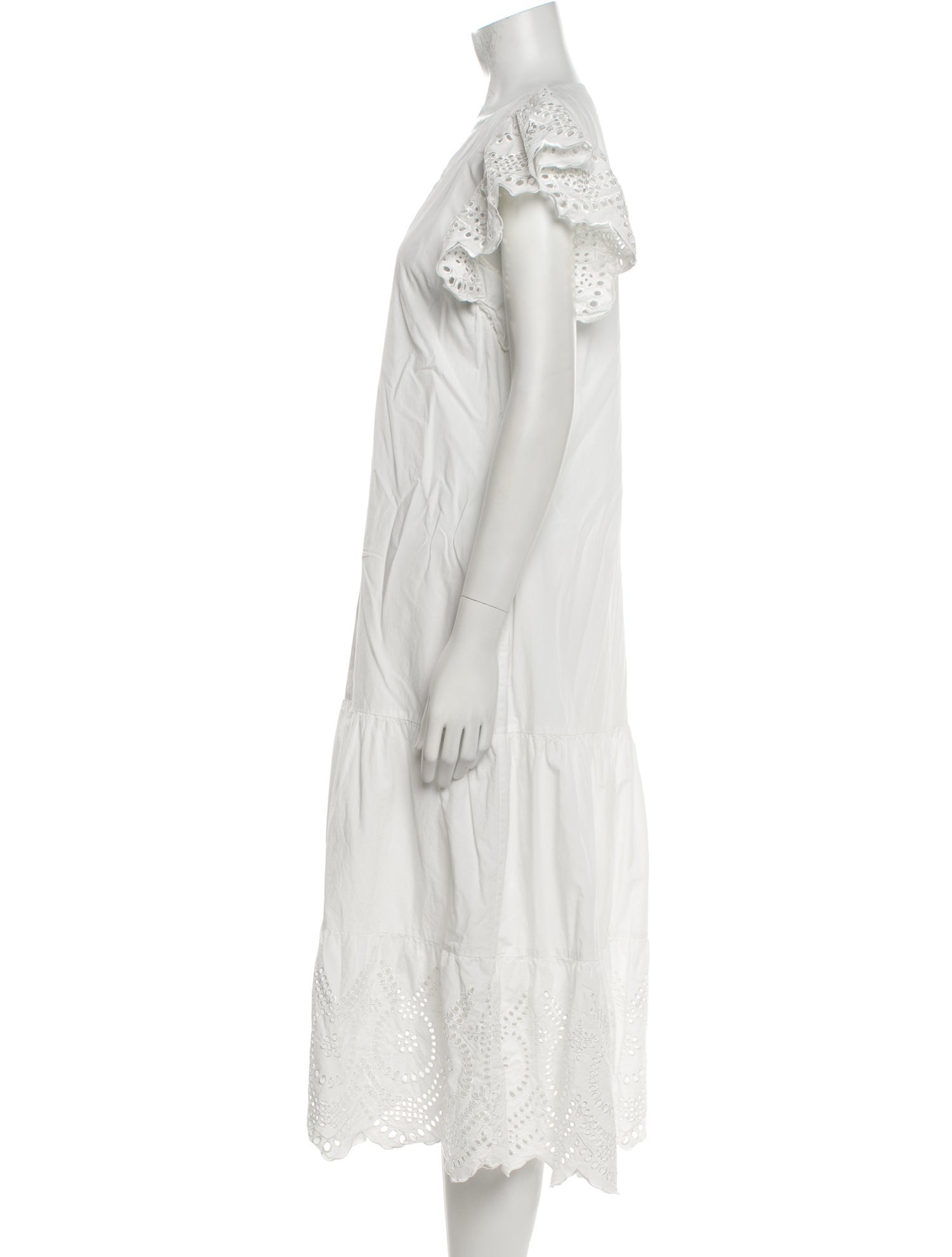Rails V-Neck Midi Length Dress