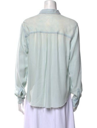 Rails Long Sleeve Button-Up Top