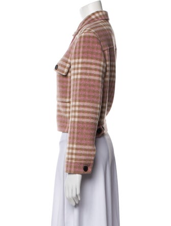 Rails Wool Plaid Print Blazer