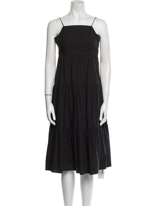 Rails Square Neckline Midi Length Dress