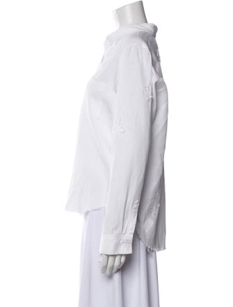 Rails Long Sleeve Button-Up Top