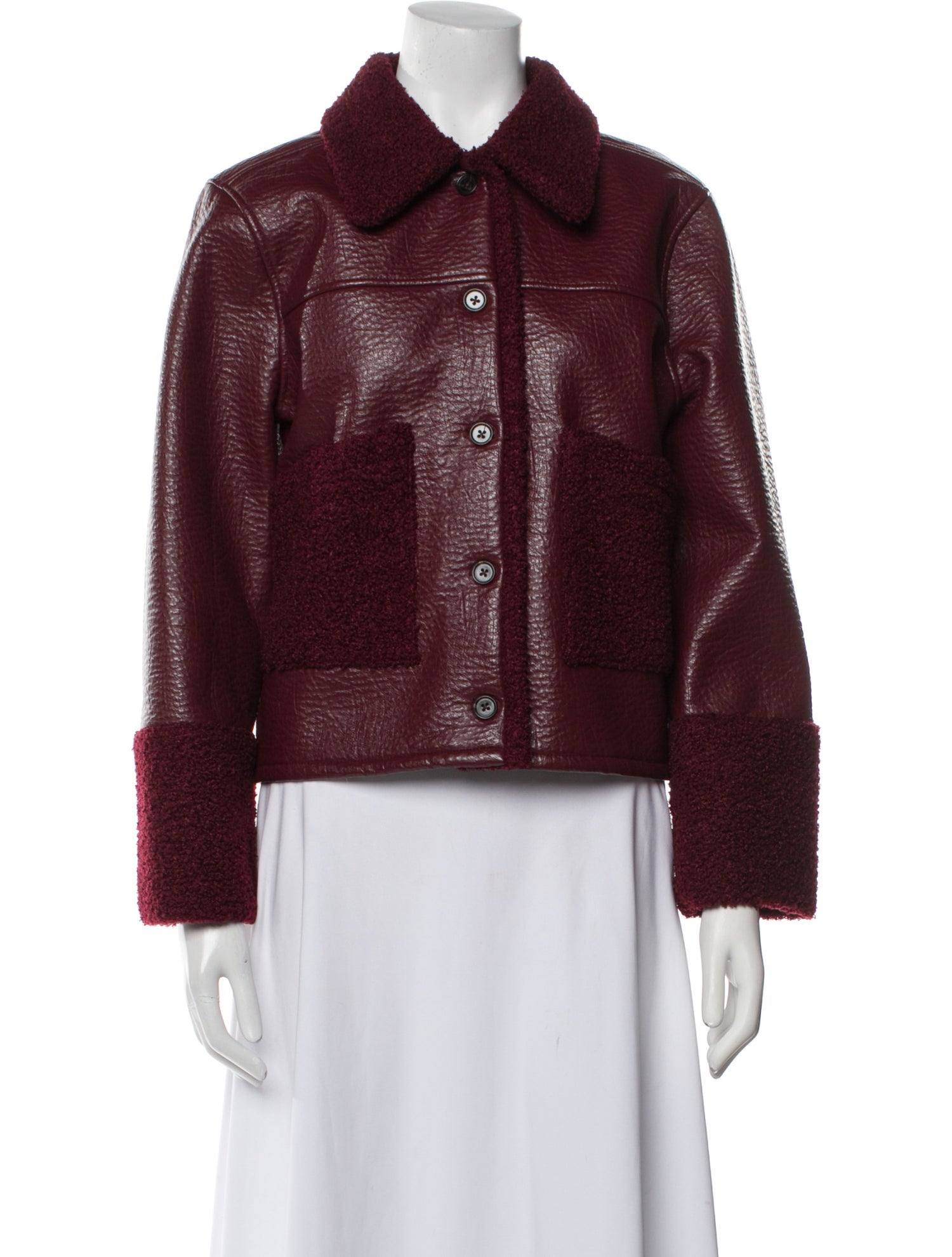 Rails Faux Leather Jacket