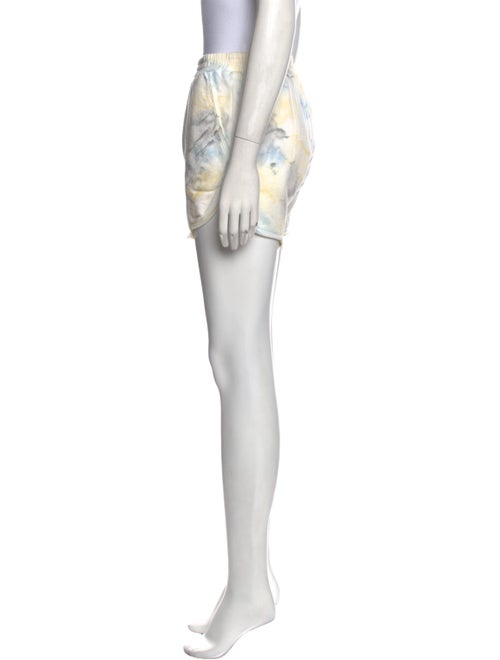 R.G. Kane Tie-Dye Print Mini Shorts