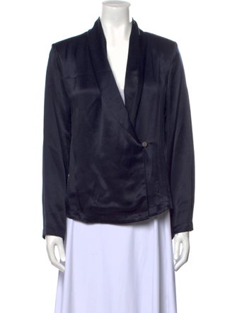 R.G. Kane V-Neck Long Sleeve Blouse