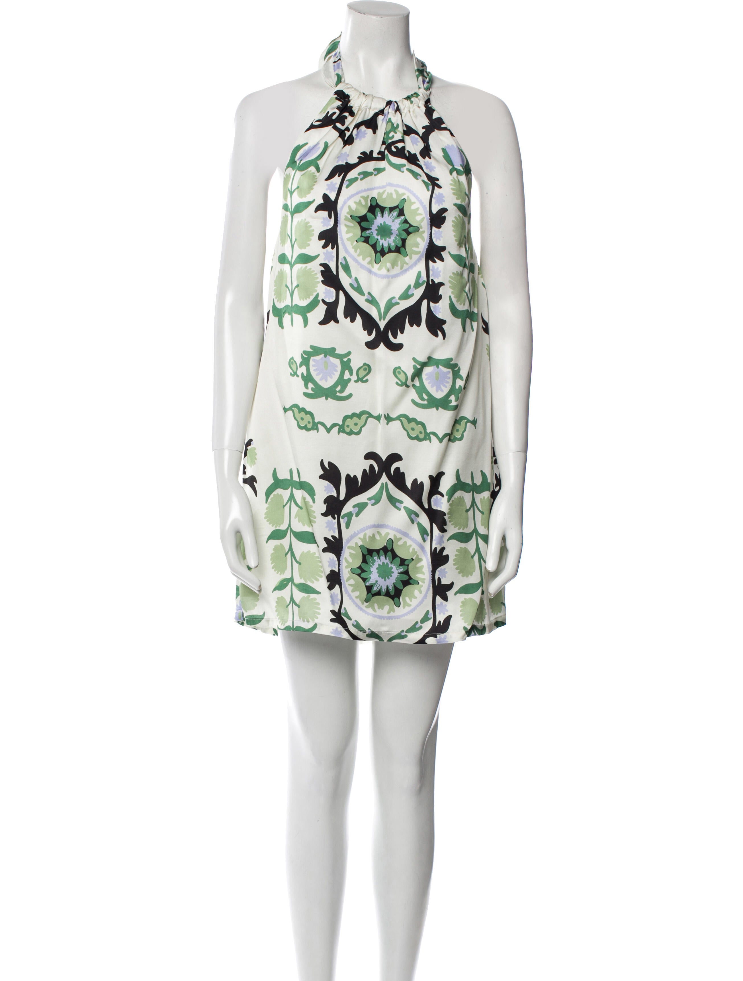 R.G. Kane Printed Mini Dress