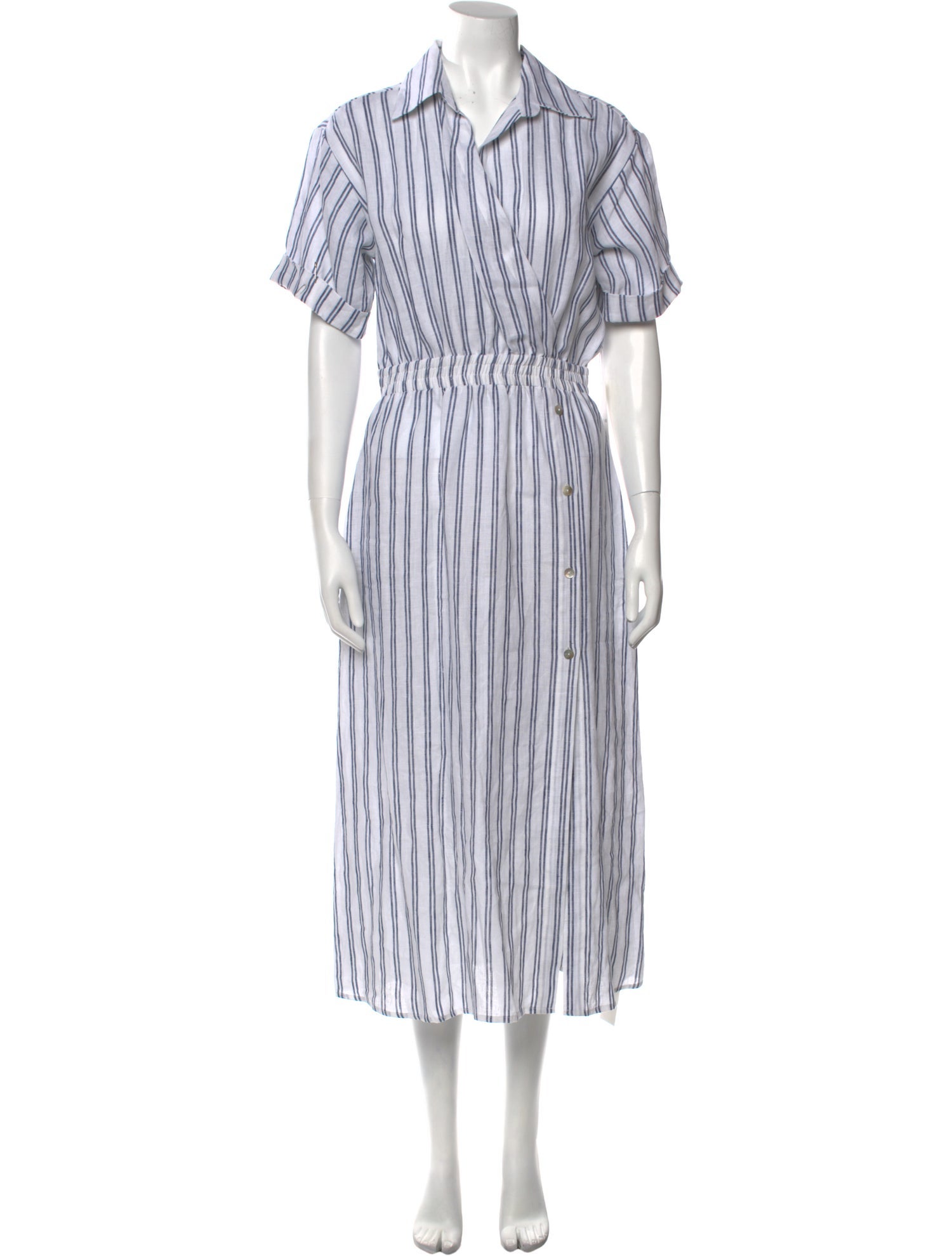 R.G. Kane Linen Long Dress