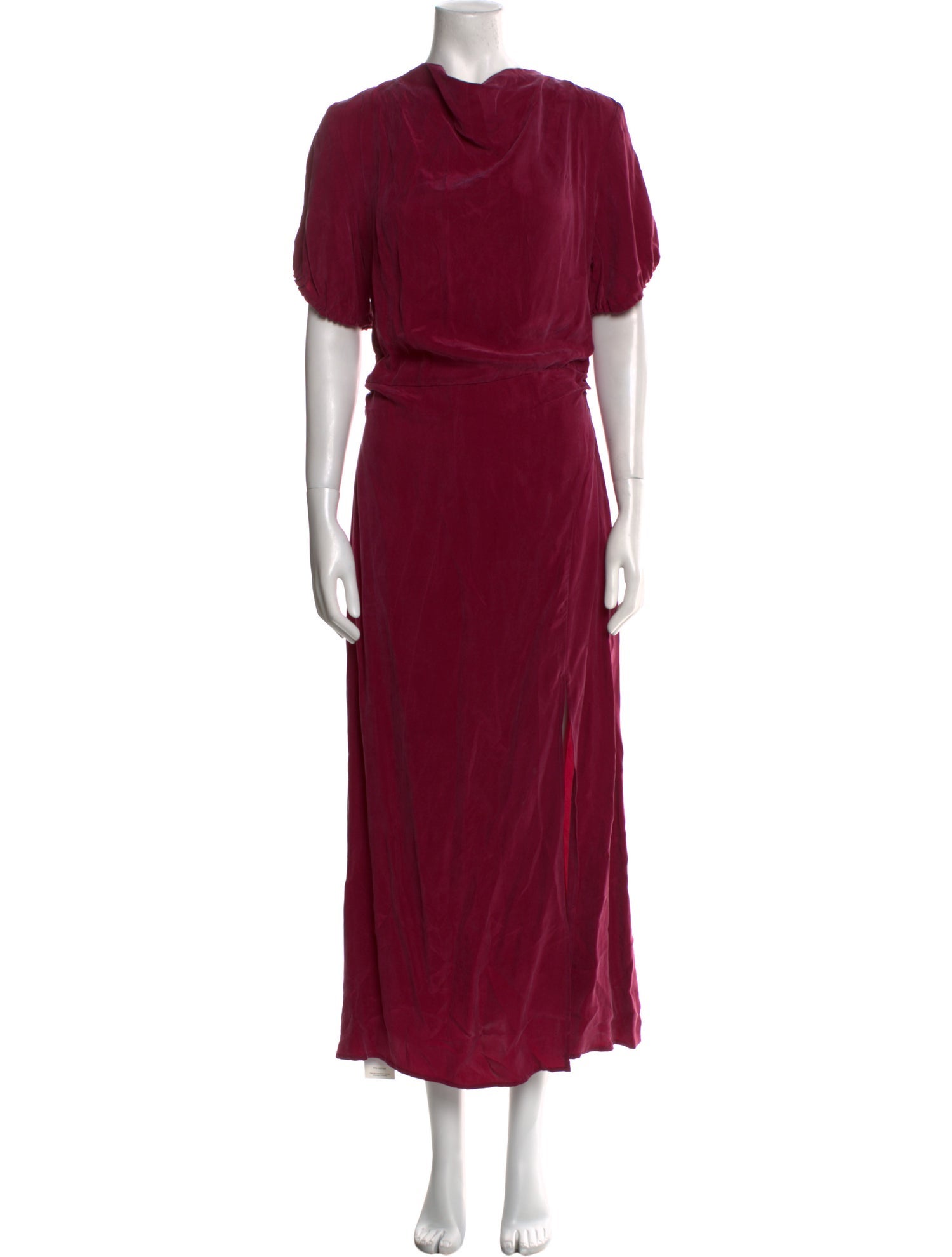 R.G. Kane Cowl Neck Long Dress w/ Tags