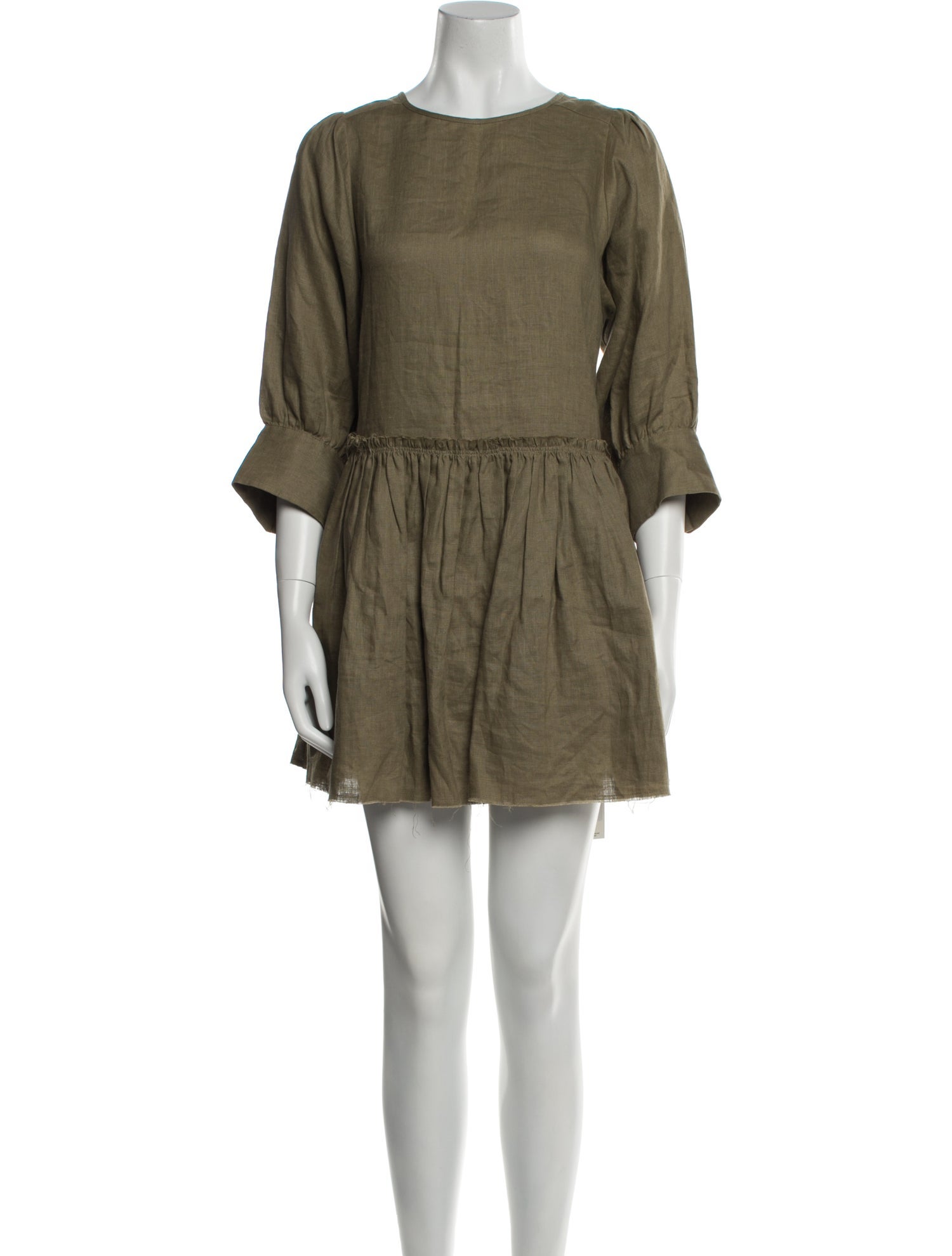 R.G. Kane Linen Mini Dress