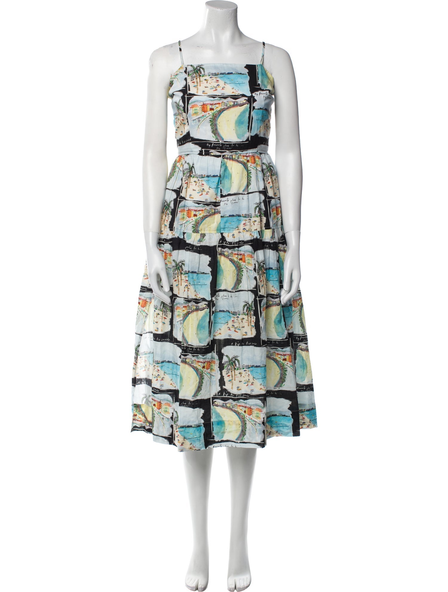 R.G. Kane Floral Print Mini Dress