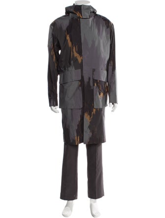 Robert Geller x Lululemon Graphic Print Parka