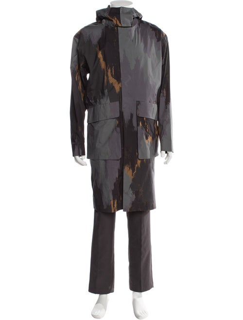 Robert Geller x Lululemon Graphic Print Parka