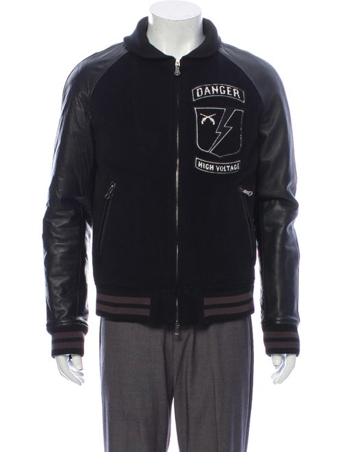 roarguns Varsity Jacket Black