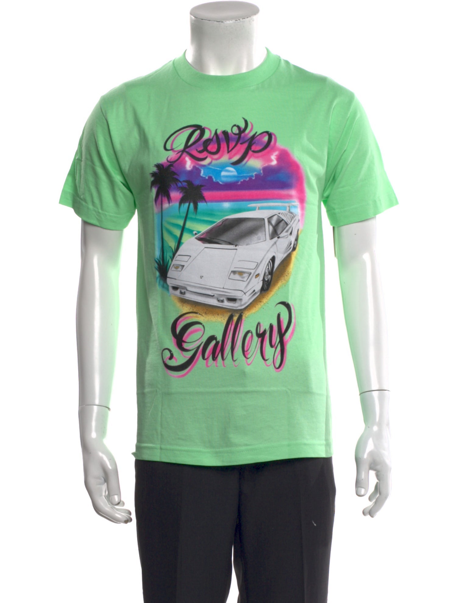 RSVP Gallery Graphic Print Crew Neck T-Shirt