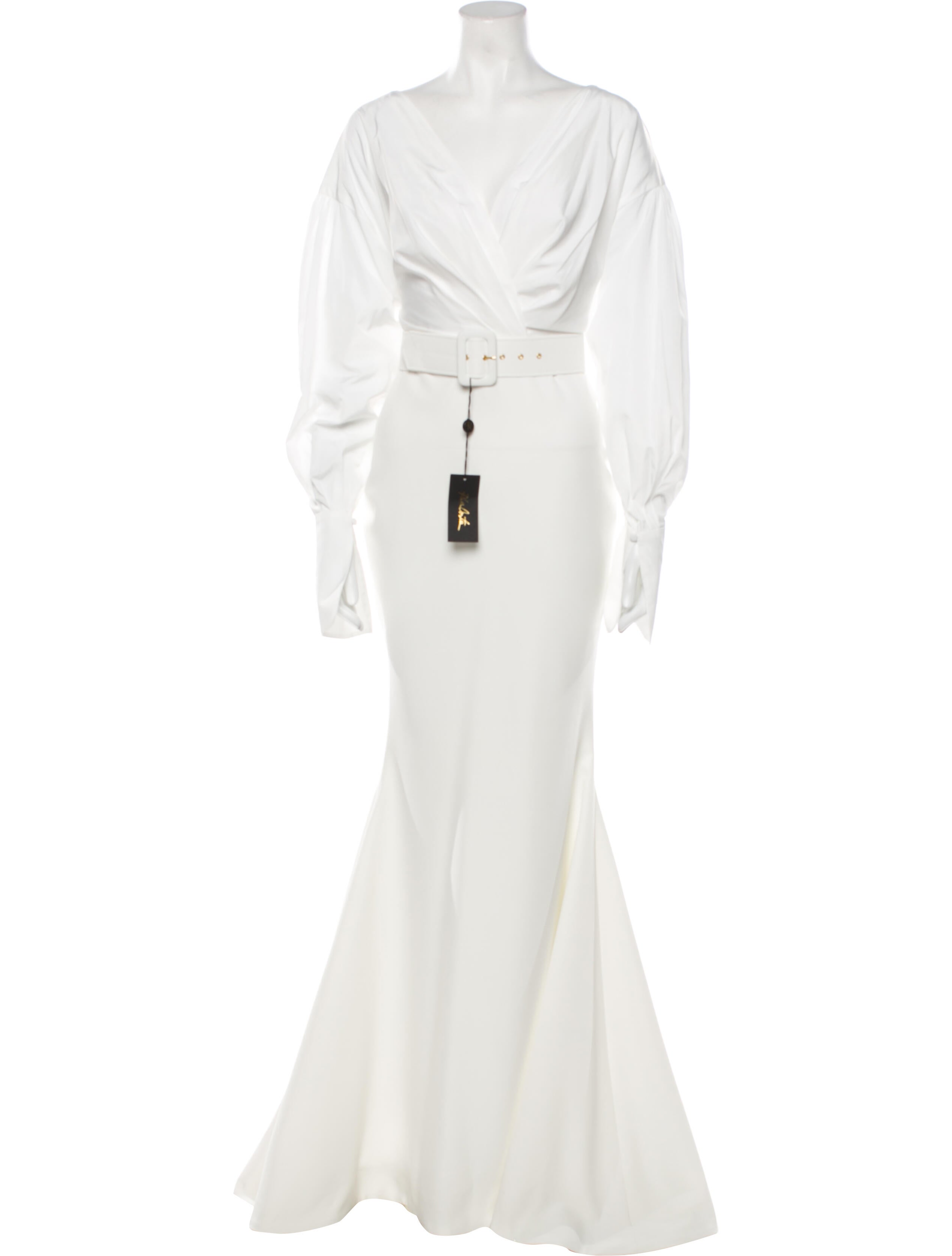 Rhea Costa V-Neck Long Dress w/ Tags