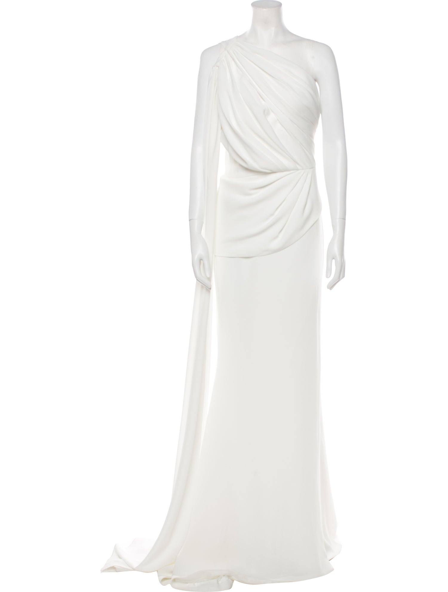 Rhea Costa One-Shoulder Long Dress