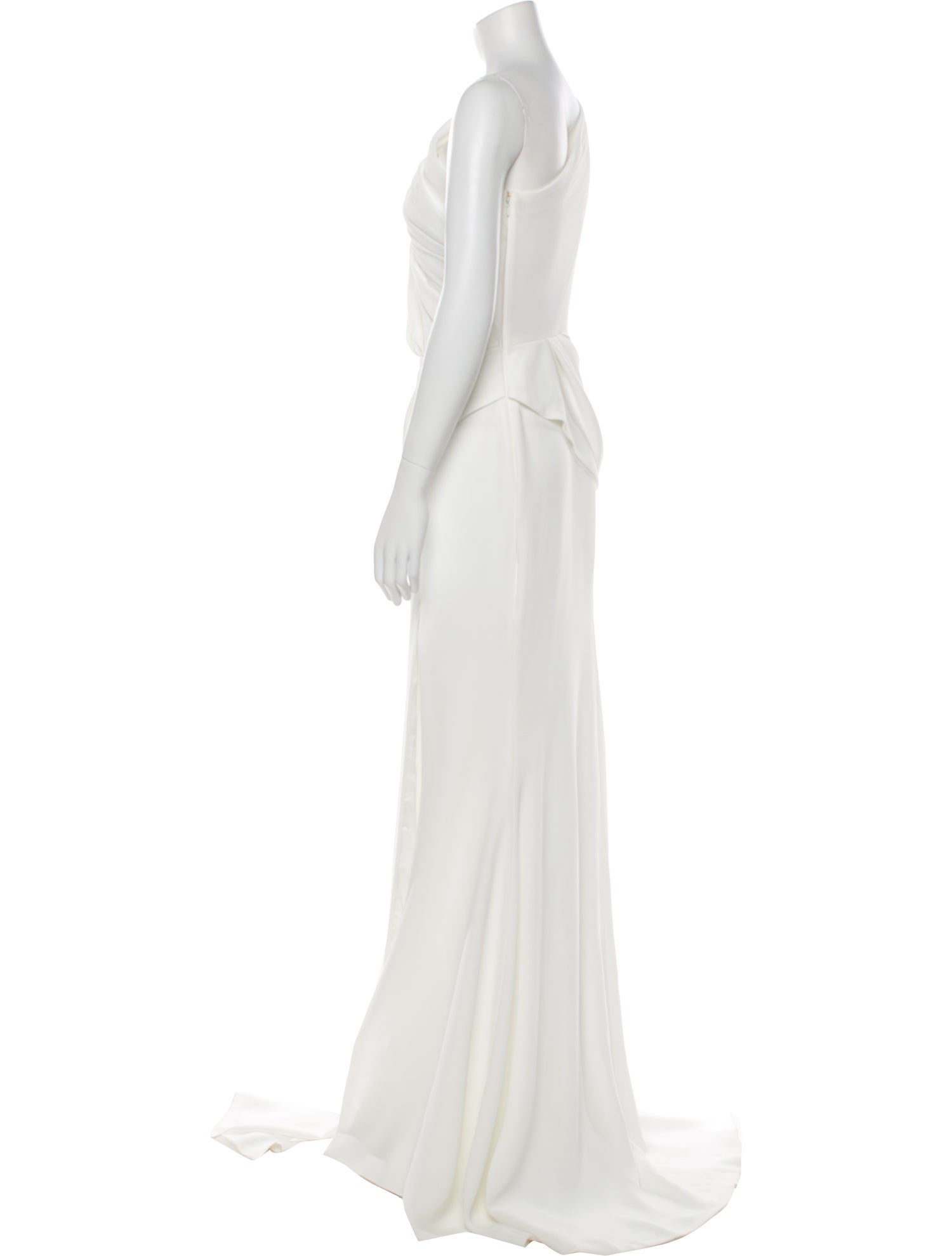 Rhea Costa One-Shoulder Long Dress