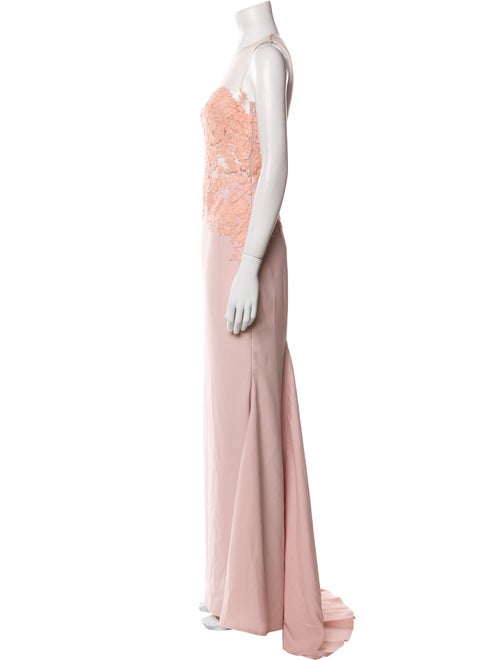 Rhea Costa Strapless Long Dress