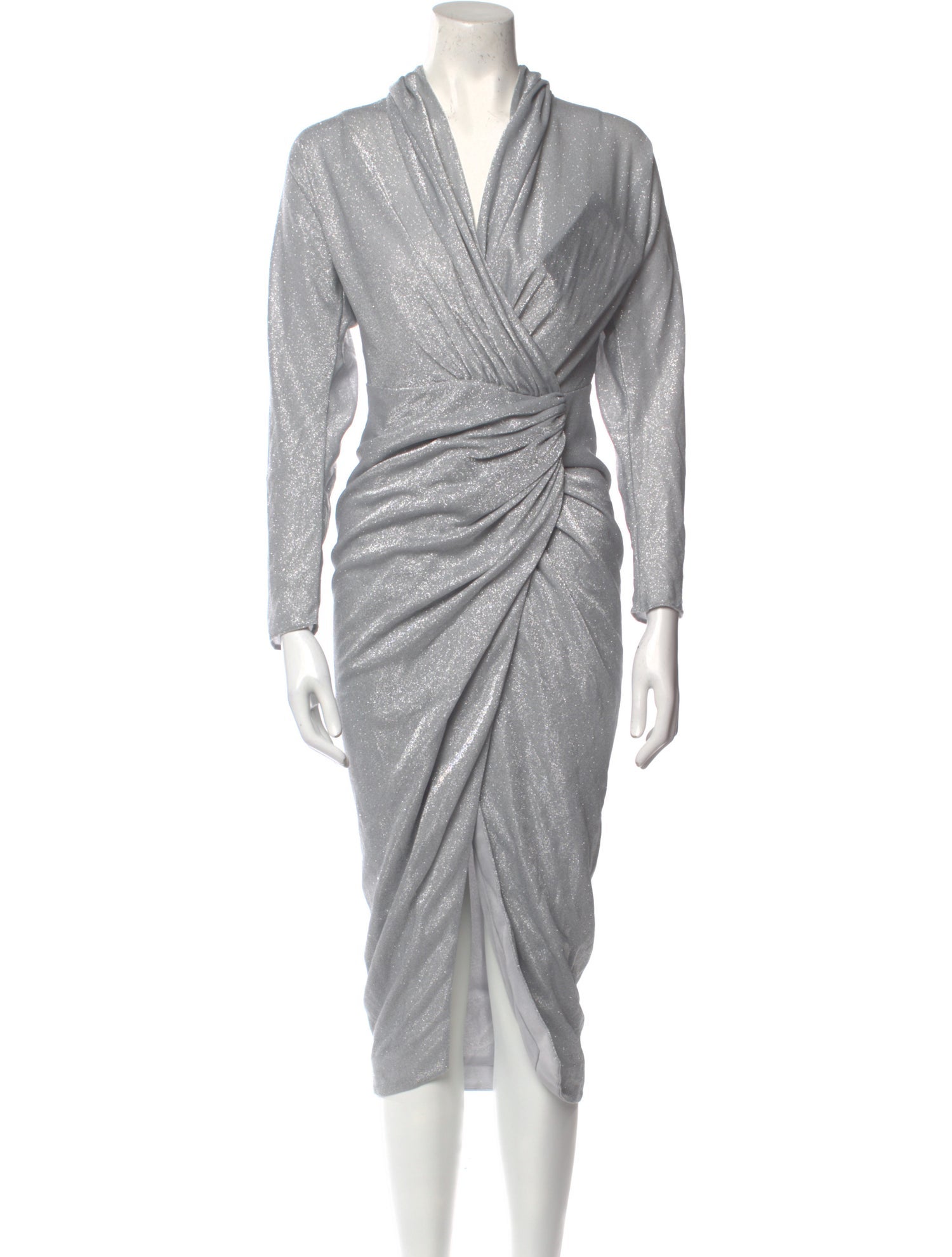 Rhea Costa V-Neck Long Dress w/ Tags