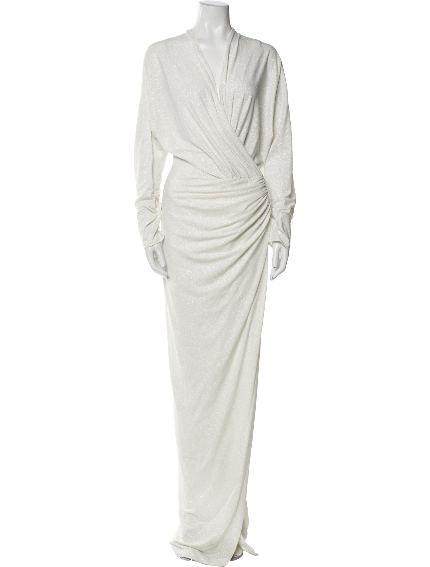 Rhea Costa V-Neck Long Dress