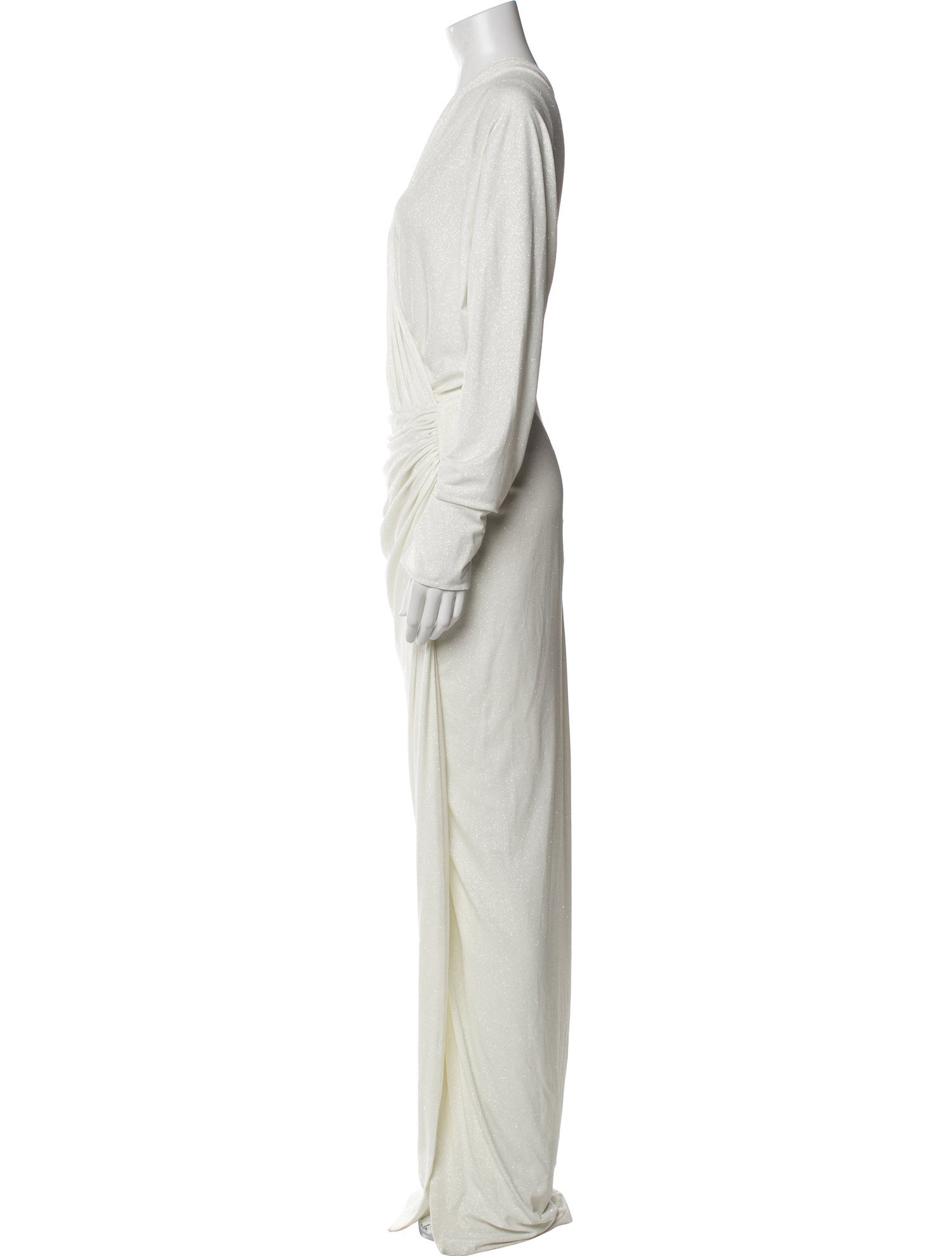 Rhea Costa V-Neck Long Dress