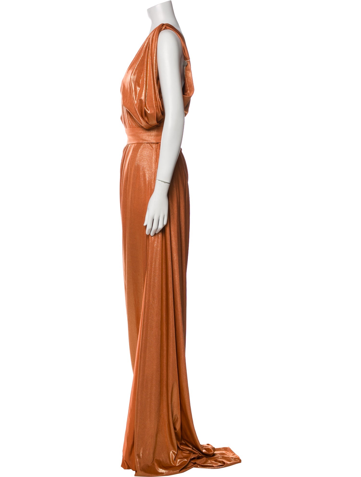 Rhea Costa V-Neck Long Dress w/ Tags