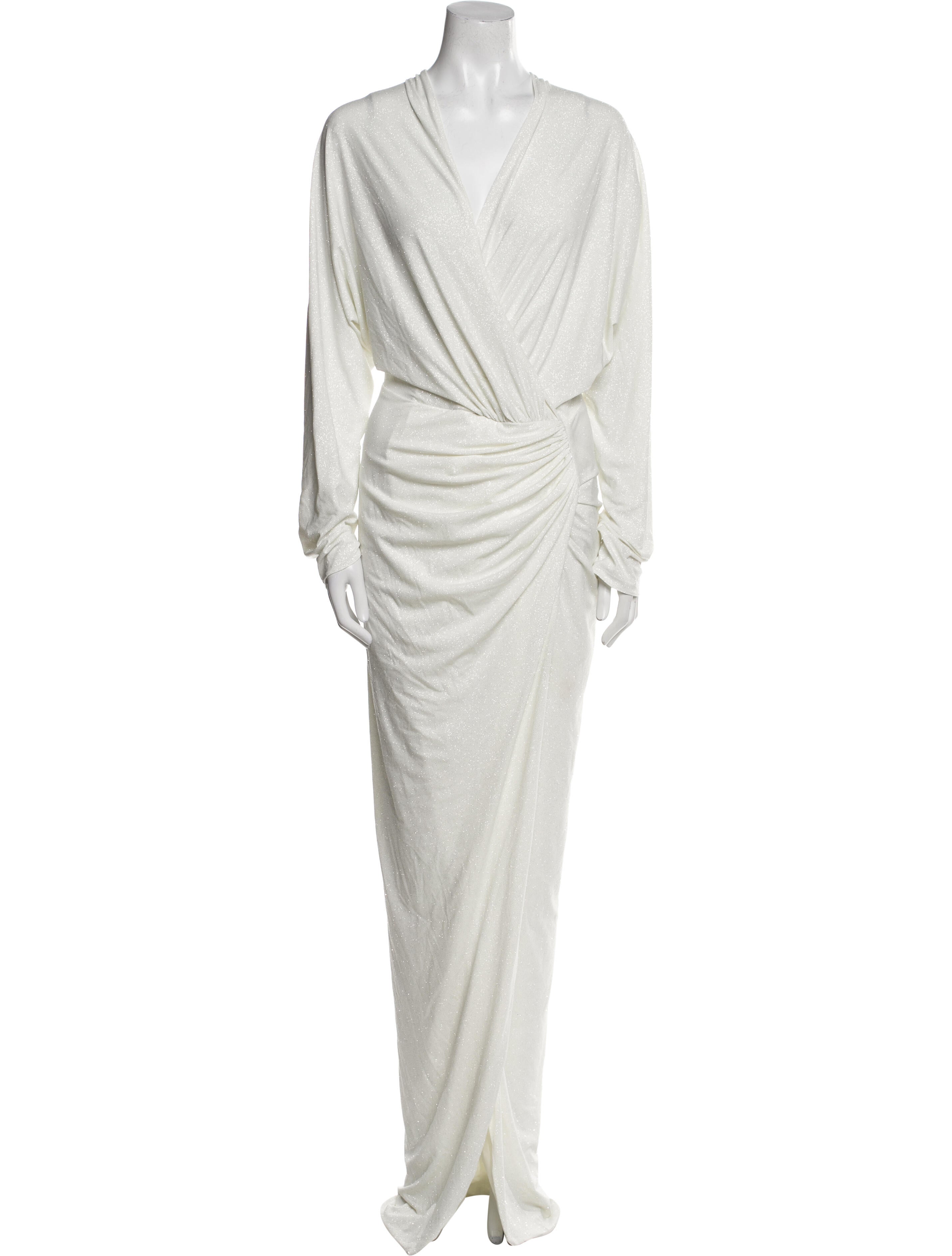 Rhea Costa V-Neck Long Dress