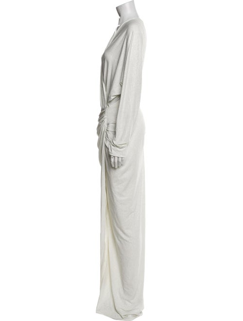 Rhea Costa V-Neck Long Dress