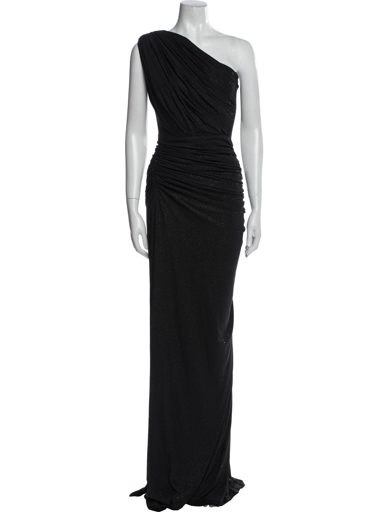 Rhea Costa One-Shoulder Long Dress