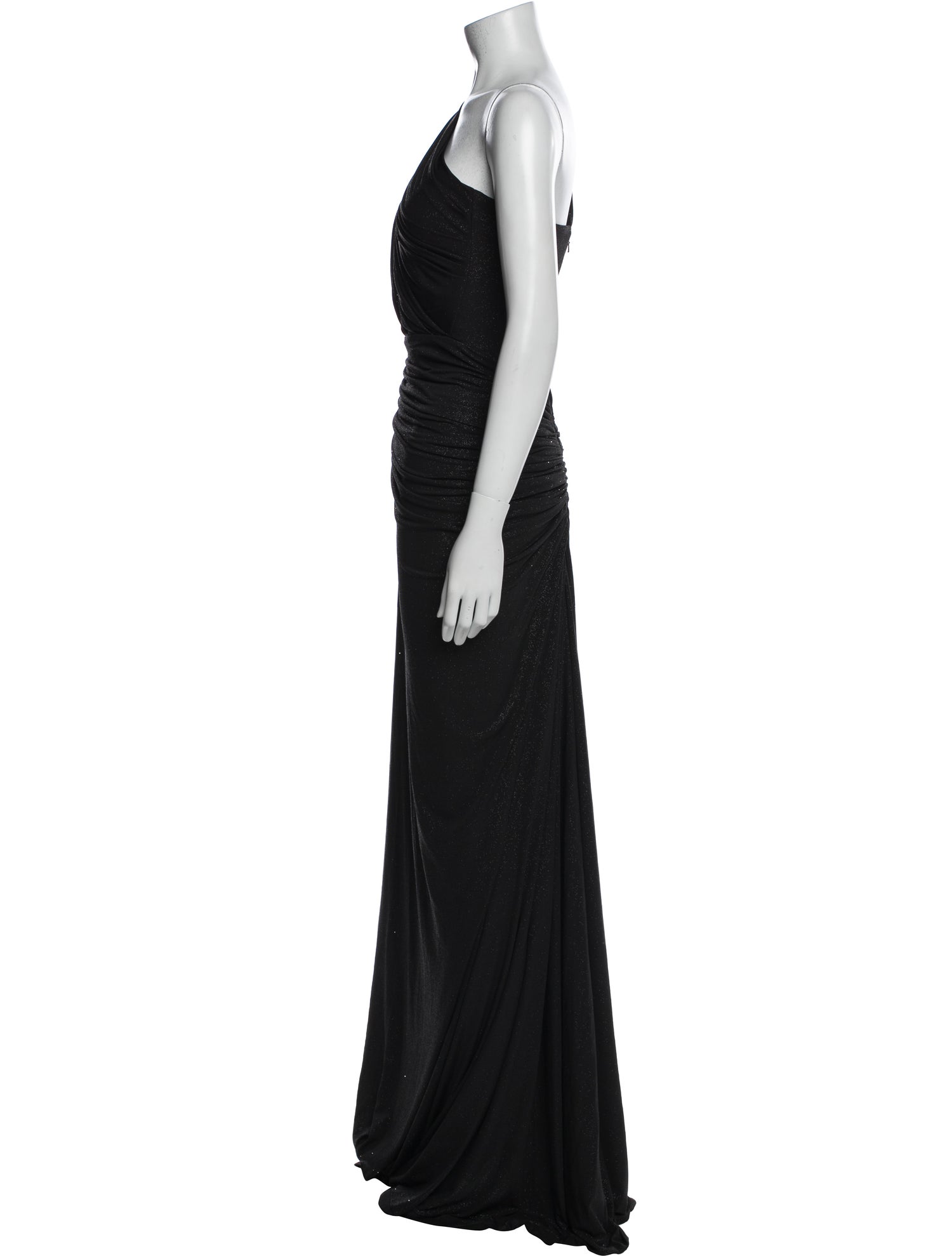 Rhea Costa One-Shoulder Long Dress