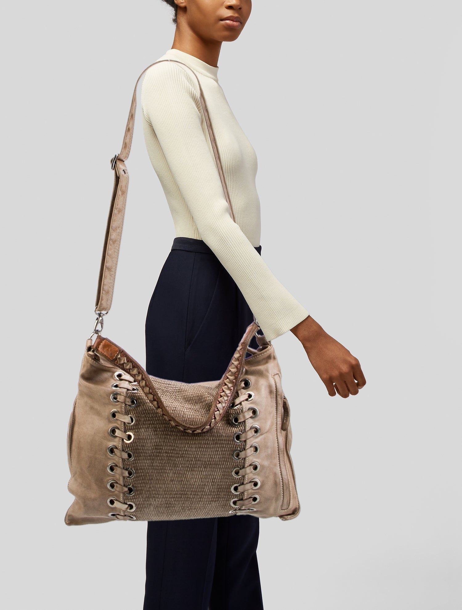 Reptile's House Leather Hobo