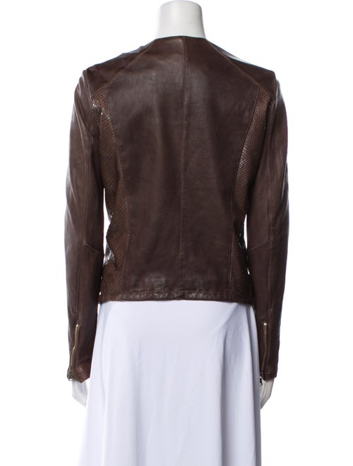 Reptile's House Leather Biker Jacket