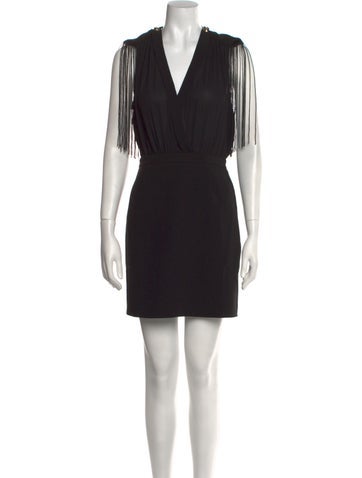 Relish Dresses Plunge Neckline Mini Dress M