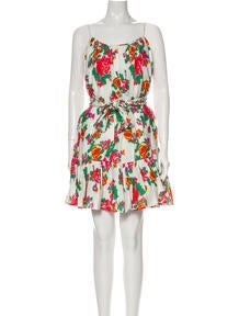 Floral Print Mini Dress w/ Tags