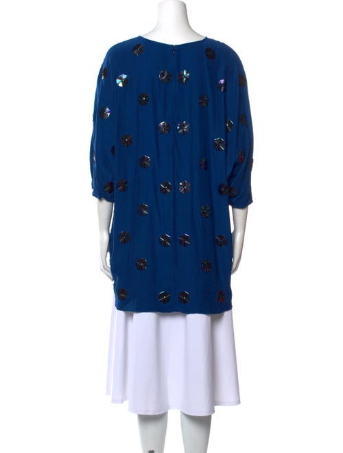 RHODE Printed Bateau Neckline Tunic