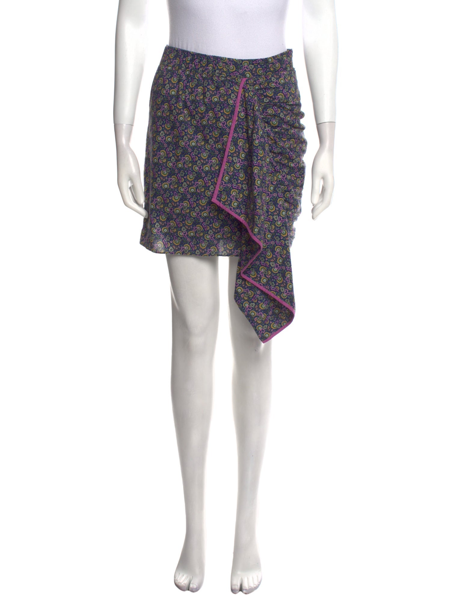 RHODE Printed Mini Skirt