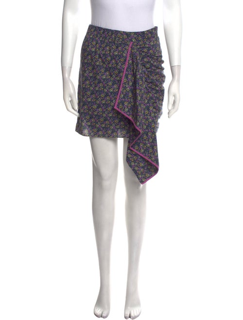 RHODE Printed Mini Skirt