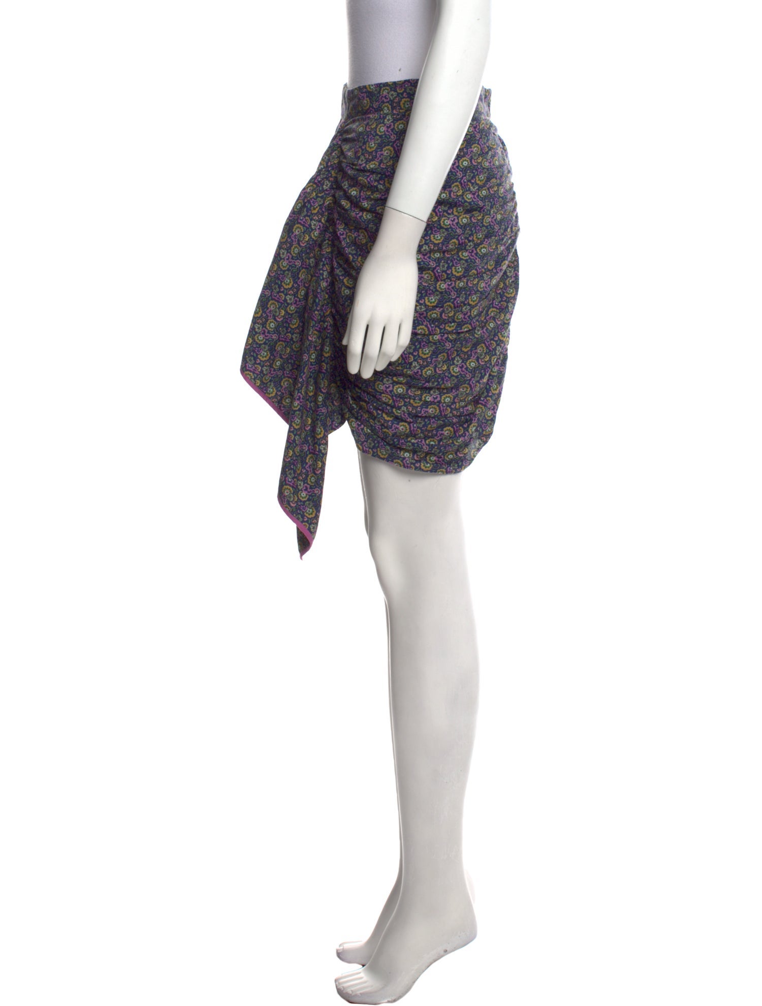 RHODE Printed Mini Skirt